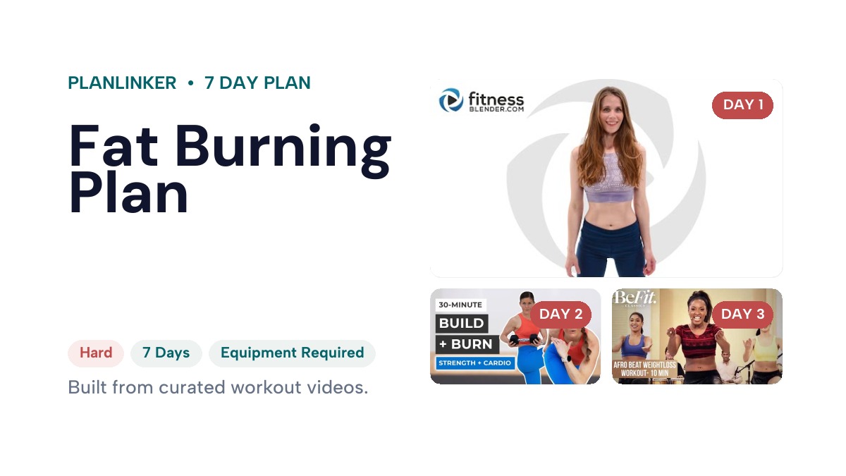 Fat Burning Plan