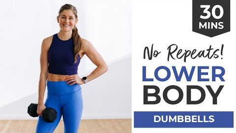 Lower Body Dumbbell Workout